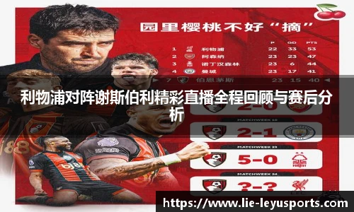 利物浦对阵谢斯伯利精彩直播全程回顾与赛后分析